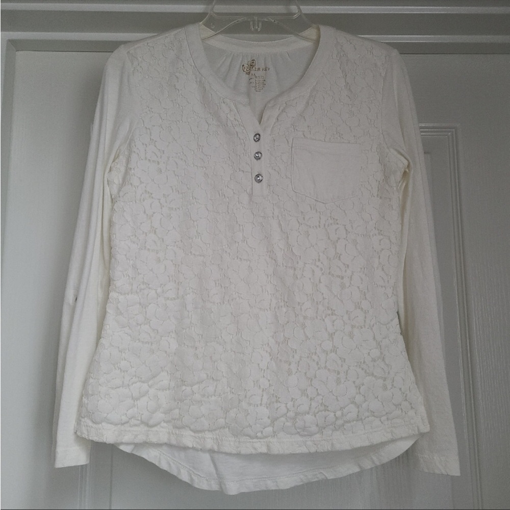 Copper Key Lace Shirt.